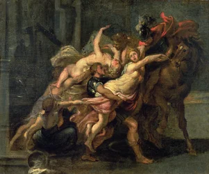 Der Raub der Töchter des Leukippos, 1637-39